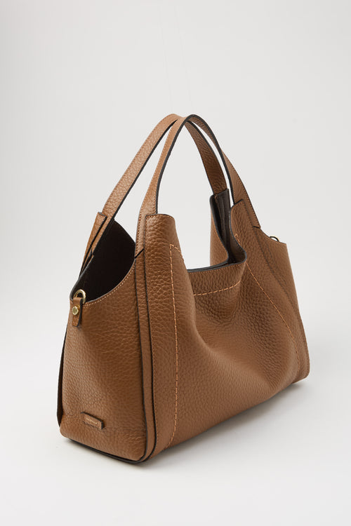 Loristella X Tre Emme Borsa Cuoio Donna - 2
