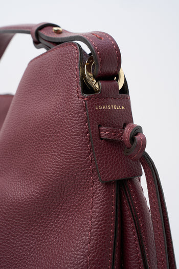 Loristella X Tre Emme Borsa Burgundy Donna - 3