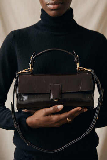 Loristella X Tre Emme Borsa Cioccolato Donna - 8