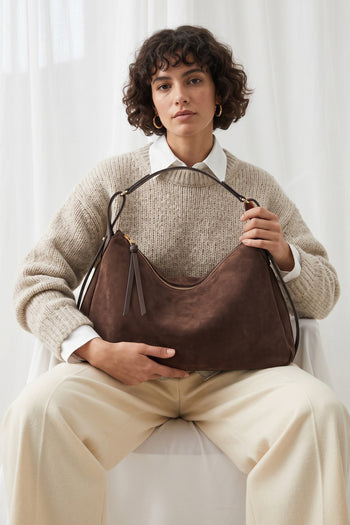 Loristella X Tre Emme Borsa Cioccolato/cacao Donna - 8