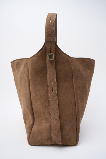 Loristella X Tre Emme Borsa Taupe Donna - 4