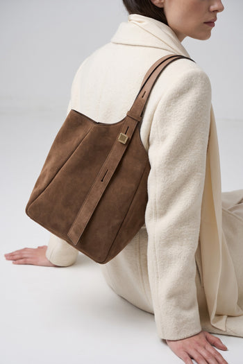 Loristella X Tre Emme Borsa Taupe Donna - 8