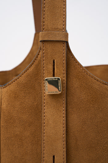 Loristella X Tre Emme Borsa Sigaro/cuoio Donna - 4