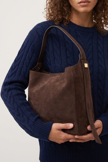 Loristella X Tre Emme Borsa Cioccolato Donna - 8