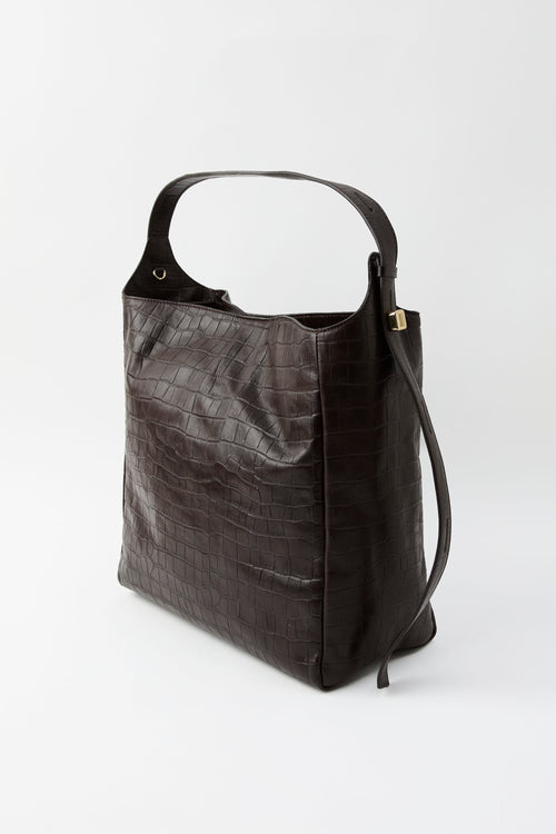 Loristella X Tre Emme Borsa Cioccolato Donna - 2