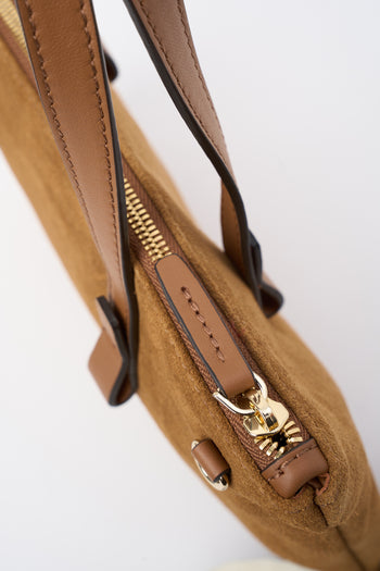 Loristella X Tre Emme Borsa Sigaro/cuoio Donna - 5