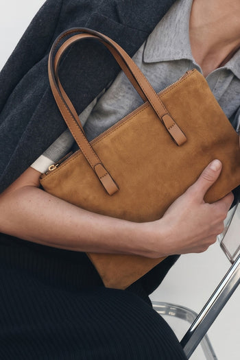 Loristella X Tre Emme Borsa Sigaro/cuoio Donna - 8