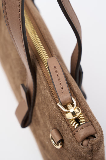 Loristella X Tre Emme Borsa Taupe Donna - 4