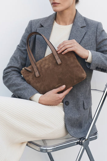 Loristella X Tre Emme Borsa Taupe Donna - 8