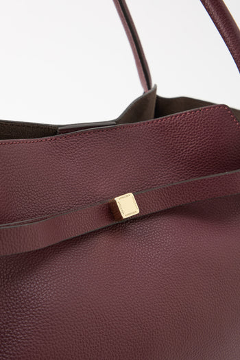 Loristella X Tre Emme Borsa Burgundy Donna - 3