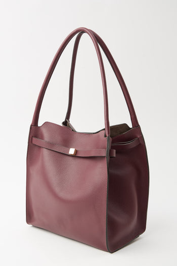 Loristella X Tre Emme Borsa Burgundy Donna - 5