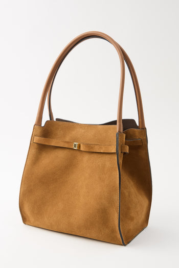 Loristella X Tre Emme Borsa Sigaro/cuoio Donna - 5