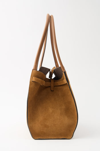 Loristella X Tre Emme Borsa Sigaro/cuoio Donna - 6