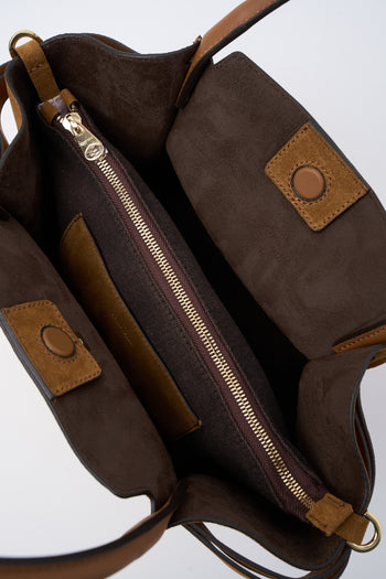 Loristella X Tre Emme Borsa Sigaro/cuoio Donna - 5