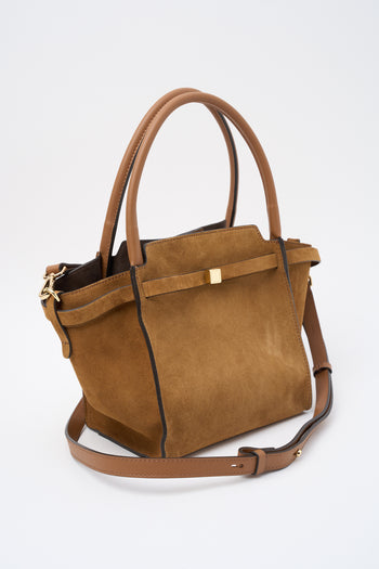 Loristella X Tre Emme Borsa Sigaro/cuoio Donna - 6