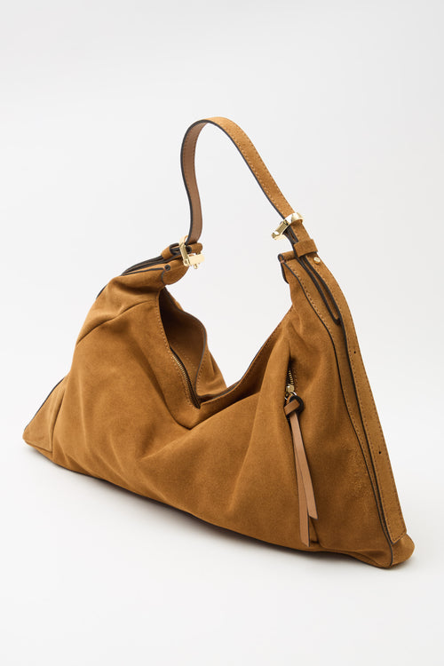 Loristella X Tre Emme Borsa Sigaro/cuoio Donna - 2
