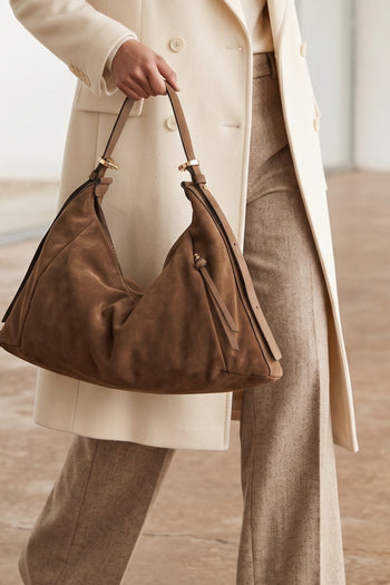 Loristella X Tre Emme Borsa Taupe Donna - 8