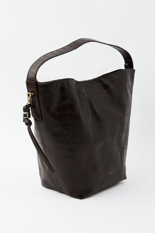 Loristella X Tre Emme Borsa Cioccolato Donna - 2