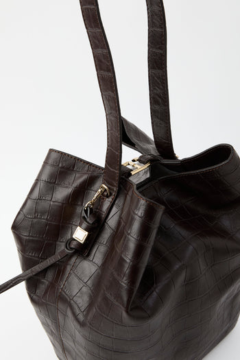 Loristella X Tre Emme Borsa Cioccolato Donna - 8