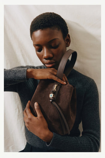 Loristella X Tre Emme Borsa Cioccolato/cacao Donna - 10