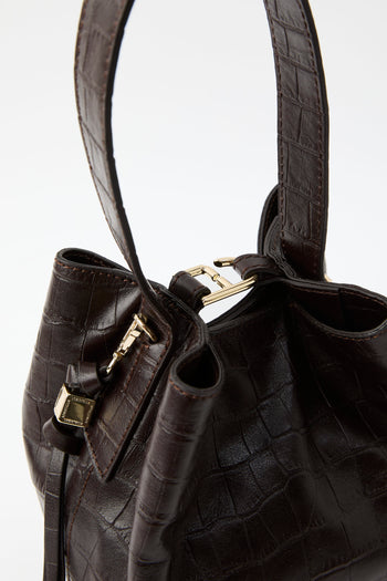 Loristella X Tre Emme Borsa Cioccolato Donna - 5