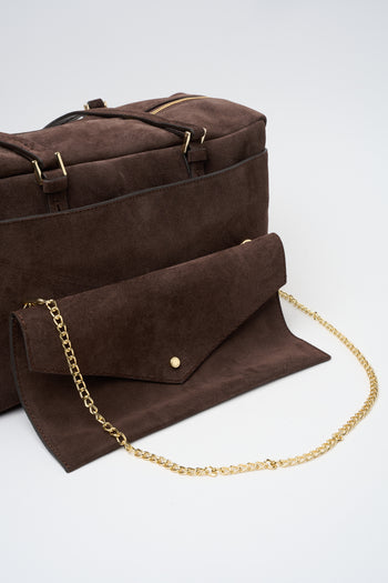 Loristella X Tre Emme Borsa Cioccolato Donna - 5