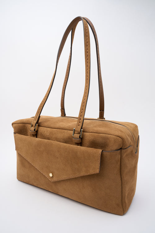 Loristella X Tre Emme Borsa Sigaro/cuoio Donna - 2