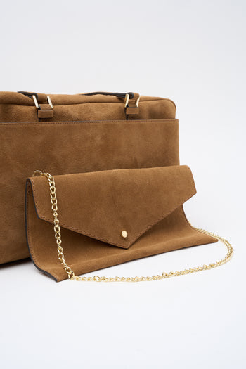 Loristella X Tre Emme Borsa Sigaro/cuoio Donna - 5