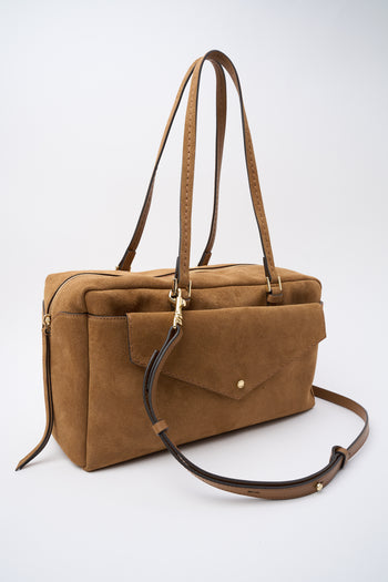 Loristella X Tre Emme Borsa Sigaro/cuoio Donna - 6