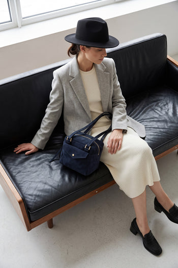 Loristella X Tre Emme Borsa Blu Donna - 8