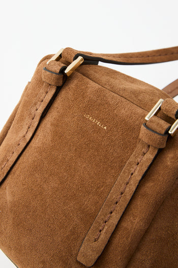Loristella X Tre Emme Borsa Sigaro/cuoio Donna - 4