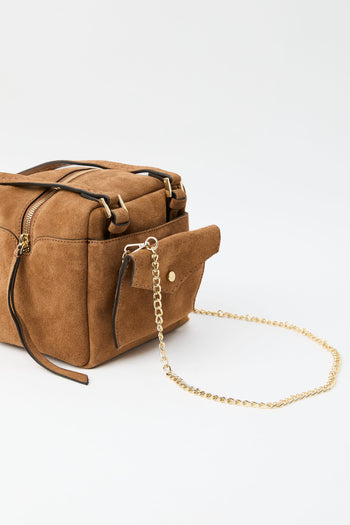 Loristella X Tre Emme Borsa Sigaro/cuoio Donna - 6