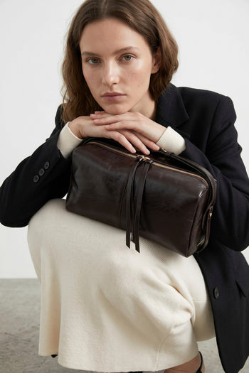 Loristella X Tre Emme Borsa Cioccolato Donna - 7