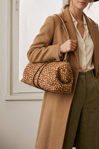 Loristella X Tre Emme Borsa Cerbiatto/cuoio Donna - 8