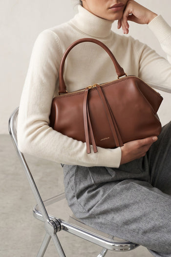 Loristella X Tre Emme Borsa Cognac Donna - 7