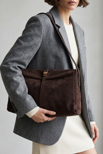 Loristella X Tre Emme Borsa Cioccolato/cacao Donna - 8