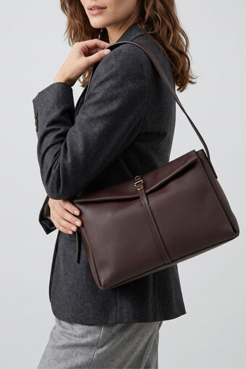 Loristella X Tre Emme Borsa Cioccolato Donna - 8
