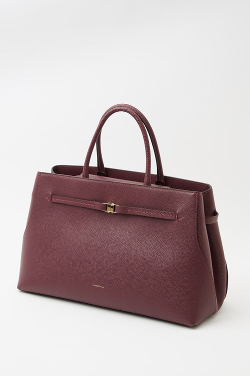 Loristella X Tre Emme Borsa Burgundy Donna - 2
