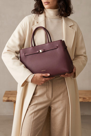 Loristella X Tre Emme Borsa Burgundy Donna - 9