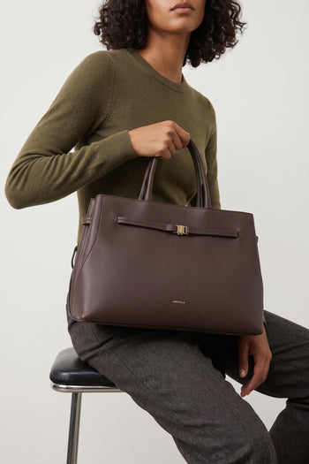 Loristella X Tre Emme Borsa Cioccolato Donna - 9