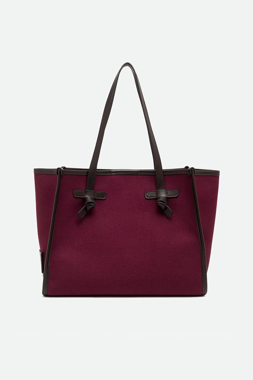 Marcella Gianni Chiarini Borsa Oxblood/canapa/espresso Donna - 1