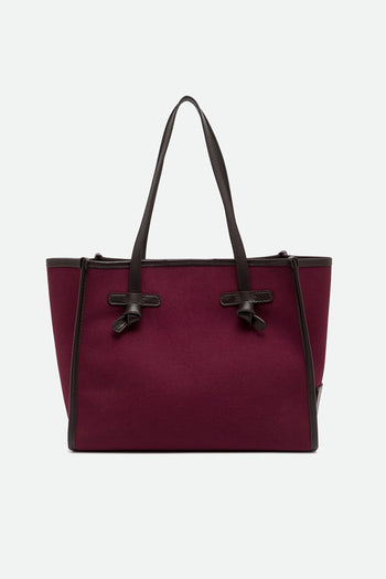 Marcella Gianni Chiarini Borsa Oxblood/canapa/espresso Donna - 3