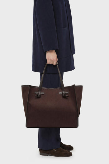 Marcella Gianni Chiarini Borsa Espresso/canapa/espresso Donna - 8