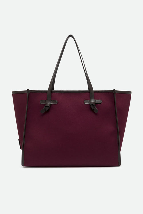 Marcella Gianni Chiarini Borsa Oxblood/canapa/espresso Donna - 1