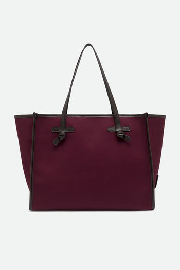 Marcella Gianni Chiarini Borsa Oxblood/canapa/espresso Donna - 3