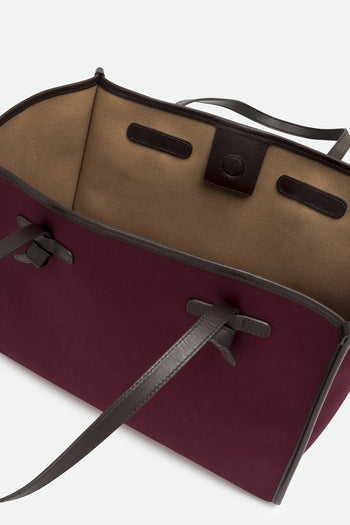 Marcella Gianni Chiarini Borsa Oxblood/canapa/espresso Donna - 4