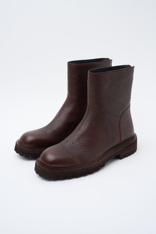 Massimo Santini X Tre Emme Stivale Dark Brown Donna - 2
