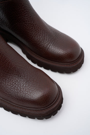 Massimo Santini X Tre Emme Stivale Dark Brown Donna - 3