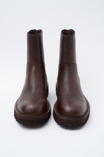 Massimo Santini X Tre Emme Stivale Dark Brown Donna - 4