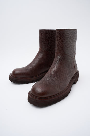 Massimo Santini X Tre Emme Stivale Dark Brown Donna - 6